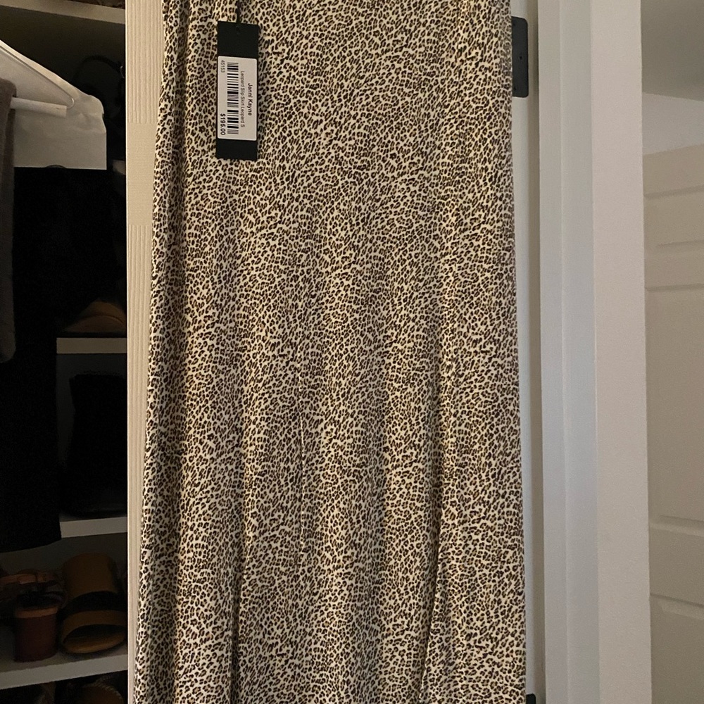 Jenni Kayne Leopard Print Skirt
